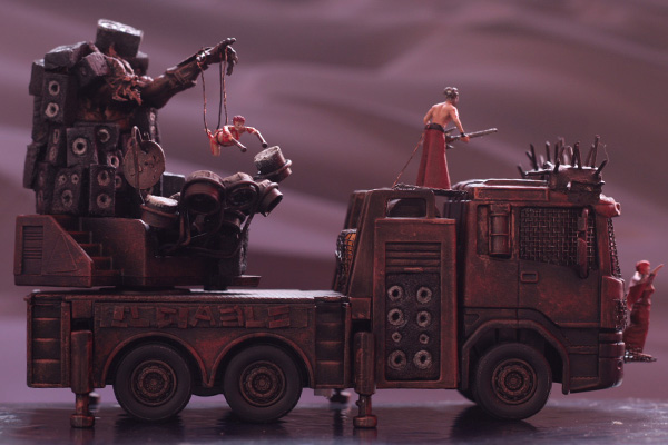 voiture gaslands camion